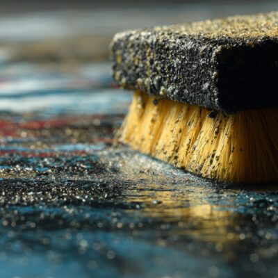 Dumpster Pad Cleaning